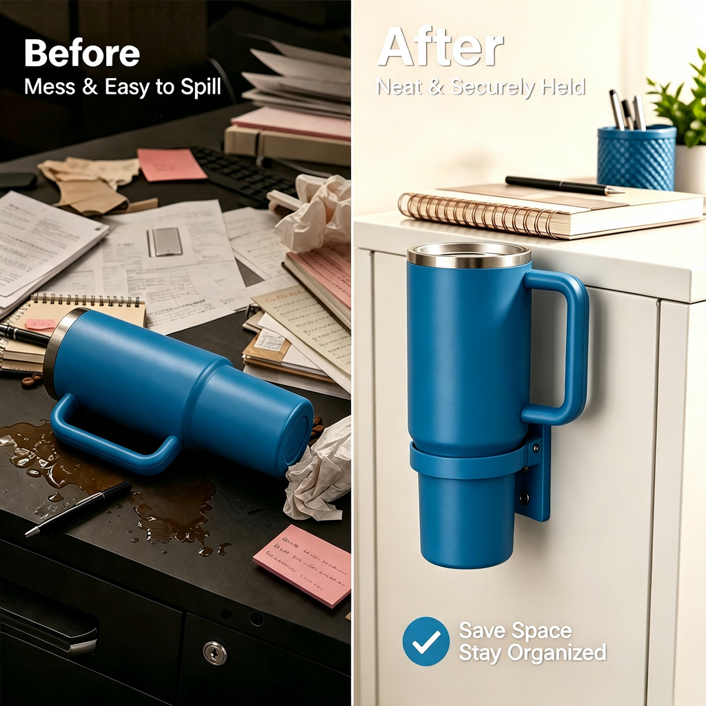 Magnetic Foldable Tumbler Holder