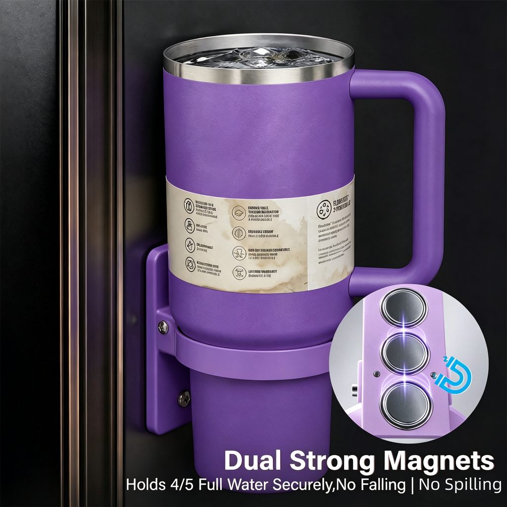 Magnetic Foldable Tumbler Holder