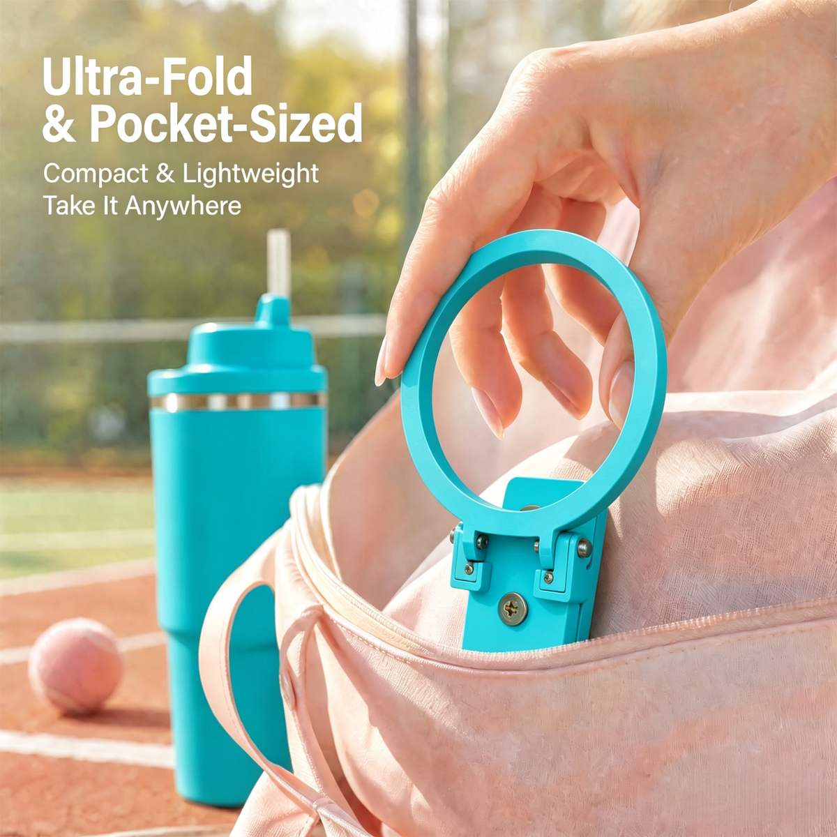 Magnetic Foldable Tumbler Holder