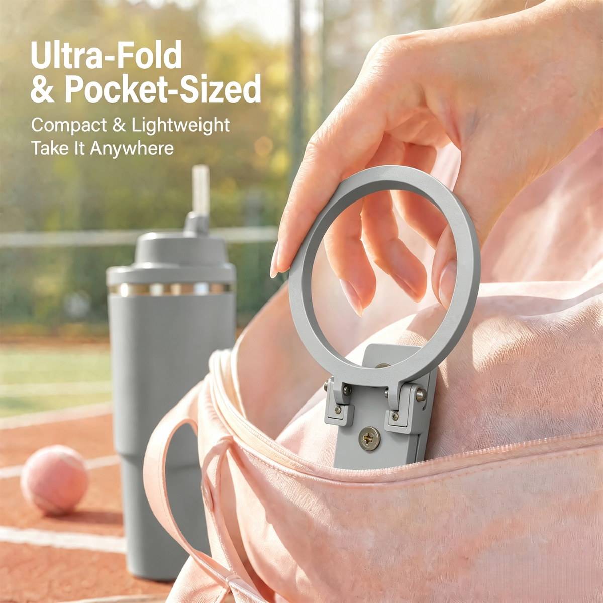Magnetic Foldable Tumbler Holder