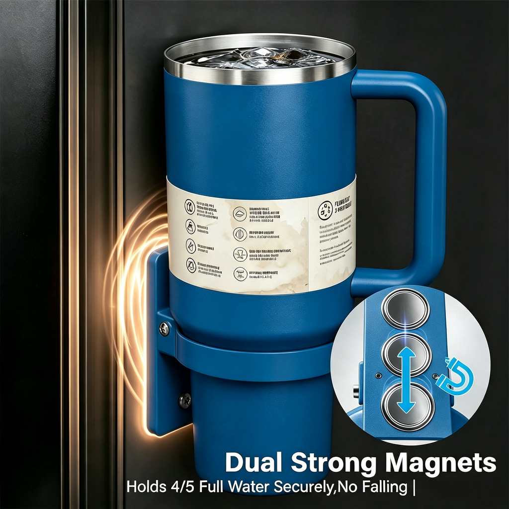 Magnetic Foldable Tumbler Holder