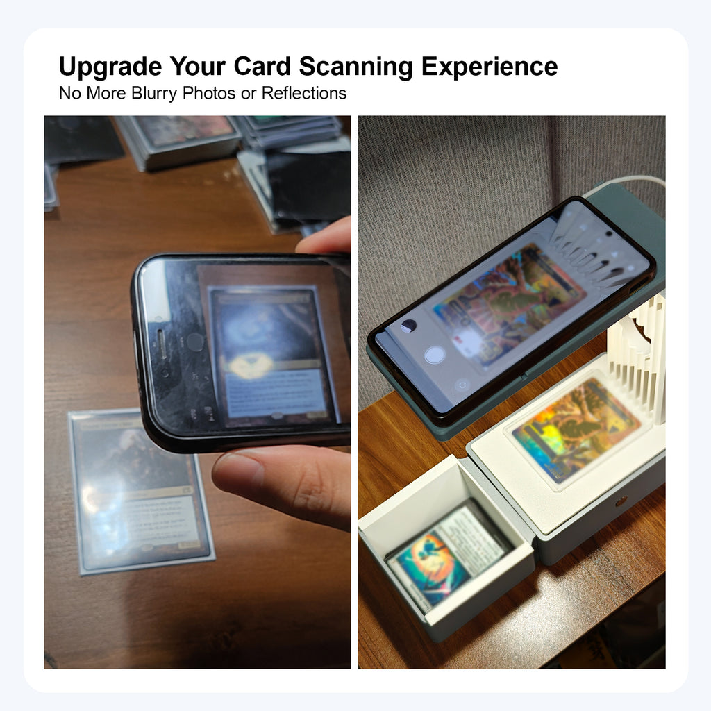LED Trading Card Scanner Stand