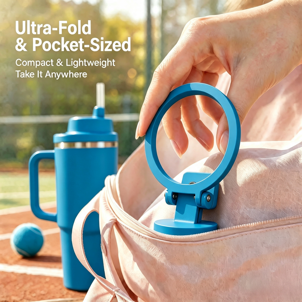 Magnetic Foldable Tumbler Holder