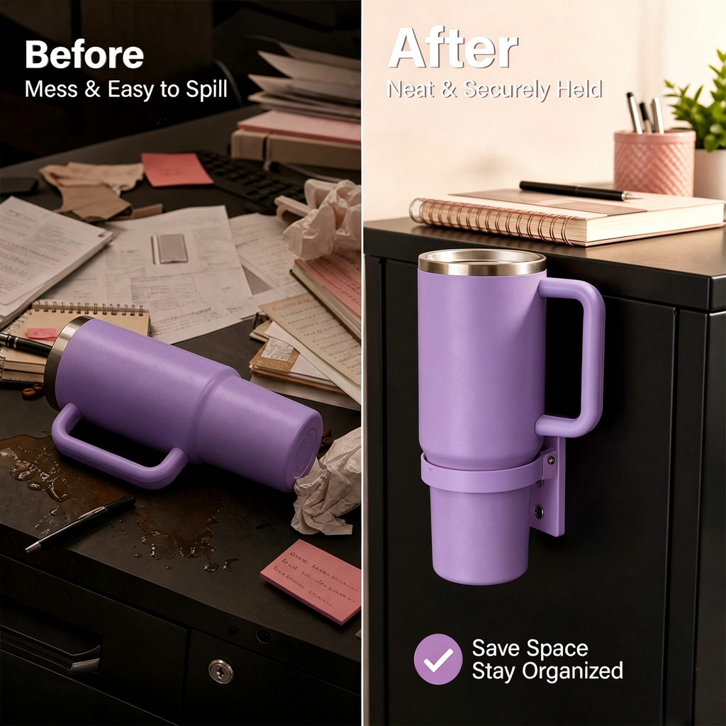 Magnetic Foldable Tumbler Holder