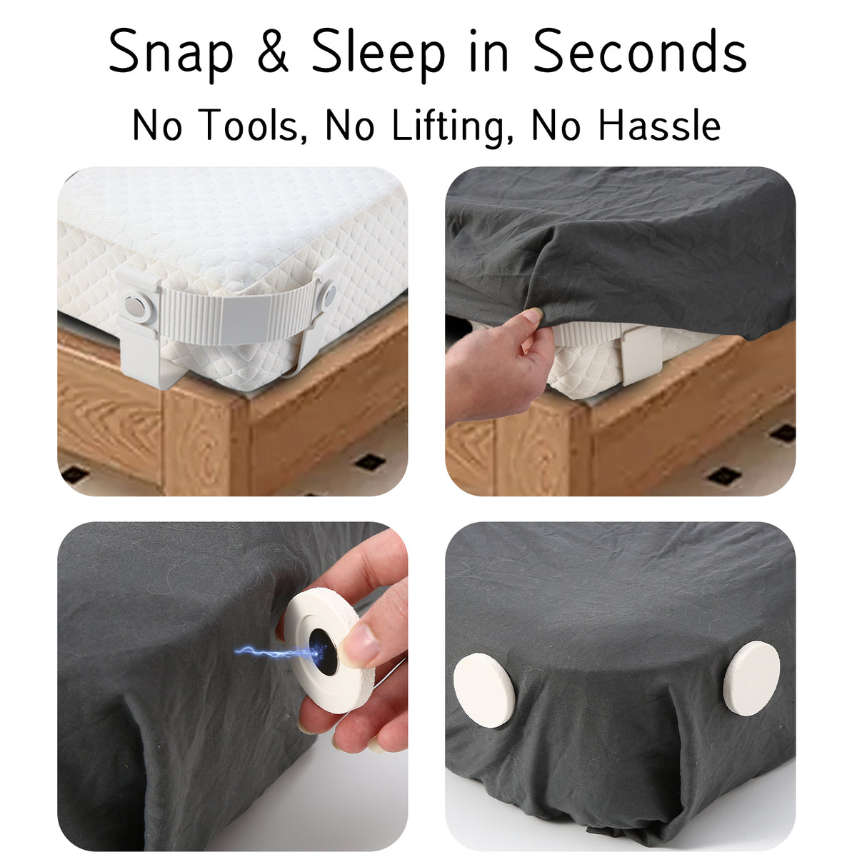 Magnetic Bed Sheet Holders