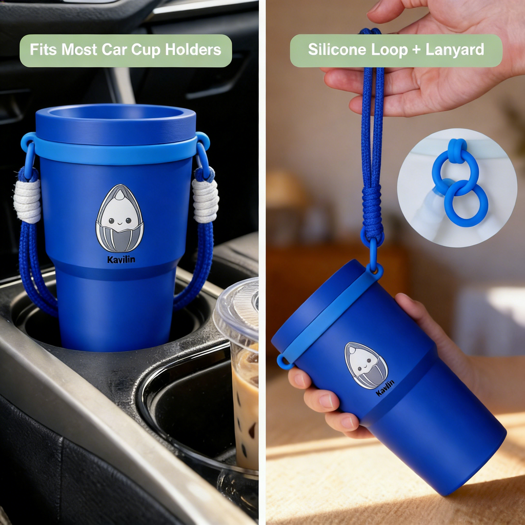 2-in-1 Sunflower Seed Snack Cup with Foldable Magnetic Holder